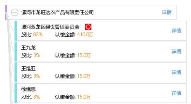 漯河市龙旺达农产品有限责任公司 工商信息 信用报告 财务报表 电话地址查询 天眼查